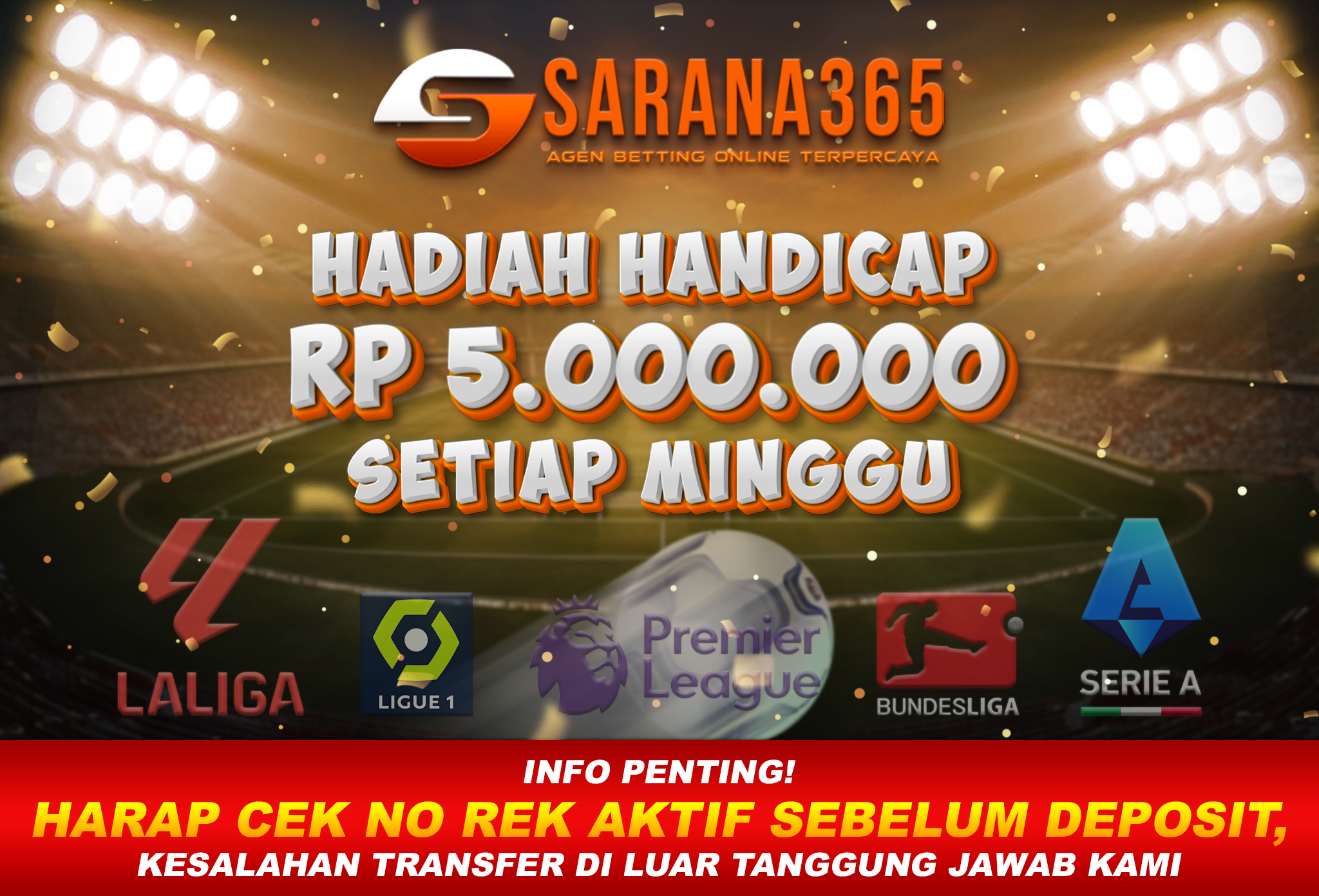 Situs Agen Judi Bandar Bola Dan Casino Online Terpercaya SARANA365